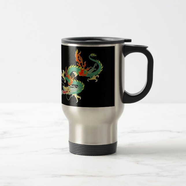 Chinesischer Drachenreisemug Reisebecher (Rechts)