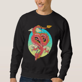 Chinesischer Fantasiedrache Mysthetische Kreatur A Sweatshirt