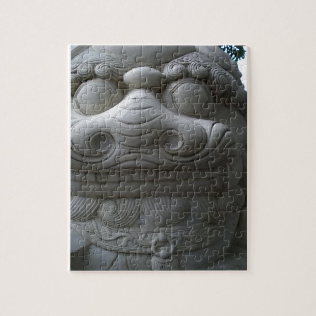 Chinesischer Foo-Hund Puzzle (Vertikal)
