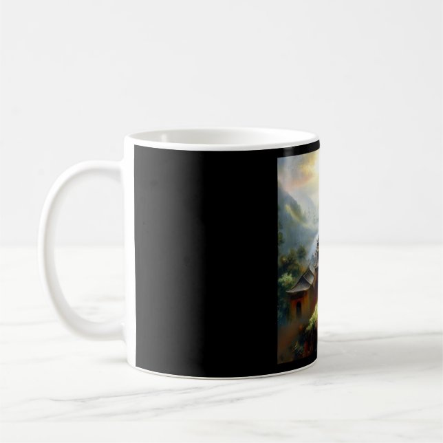 Chinesischer Foo Lion (18) Kaffeetasse (Links)