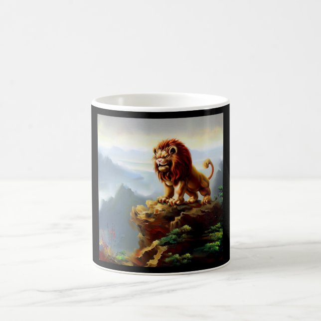 Chinesischer Foo Lion (1) Kaffeetasse (Mittel)