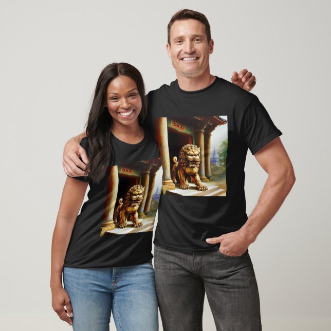 Chinesischer Foo Lion (23) T-Shirt (Unisex)