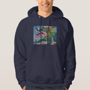 Chinesischer Foohund/Lion Guardian Mural Hoodie