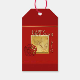 Chinesischer Frühling Neues Jahr 2019 Geschenktag Geschenkanhänger