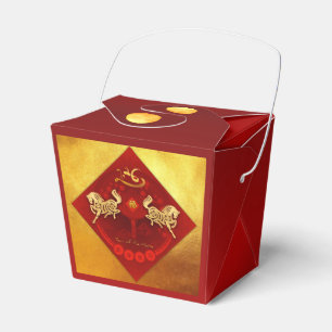 Chinesischer FU-Glückslaterne Pferd-Jahres-Party T Geschenkschachtel