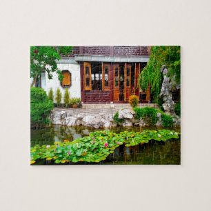 Chinesischer Garten Portland Oregon. Puzzle