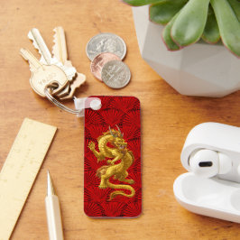 Chinesischer Golddrache-Schlüsselanhänger Schlüsselanhänger
