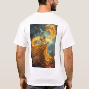 Chinesischer Goldener Drache-T - Shirt