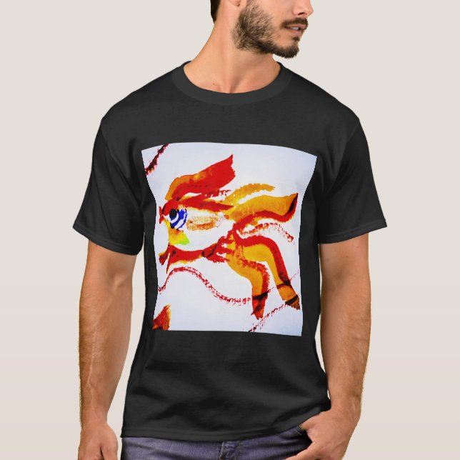 Chinesischer Goldfisch T-Shirt (Vorderseite)