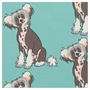 Chinesischer Hund Stoff