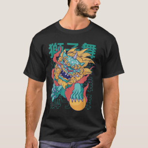 Chinesischer Hundedrache Tattoo Mythology Culture T-Shirt