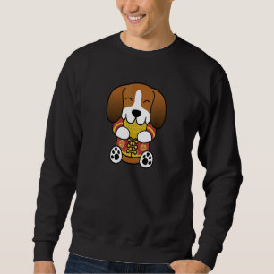 Chinesischer Kostümhund Mooncake Basset Hound Sweatshirt