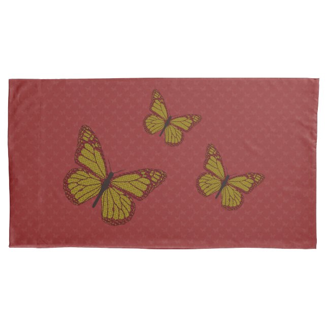 Chinesischer Monarch Pillowcase Kissenbezug (Vorderseite)