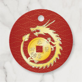 Chinesischer Monddrache 2024 Geschenkanhänger