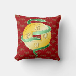 Chinesischer Mondneujahrsfest der Schlange 2025 Wo Kissen