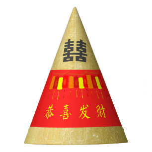Chinesischer neues Jahr-Party-Hut Partyhütchen