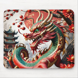 Chinesischer Neujahrdrache 2024 MP02 Mousepad