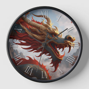 Chinesischer Neujahrdrache Zodiac Birthday WC Uhr