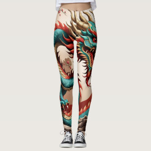 Chinesischer Neujahrsdrache 2024 Leg01 Leggings