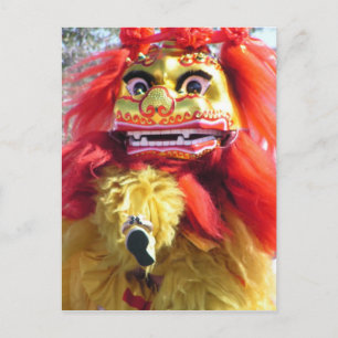 Chinesischer Neujahrsdrache Feiertagspostkarte
