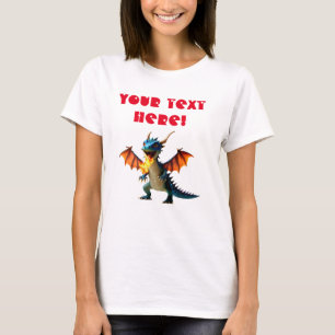Chinesischer Neujahrsdrache: Gewohntes Feueratmen T-Shirt
