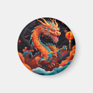 Chinesischer Neujahrsdrache Magnet