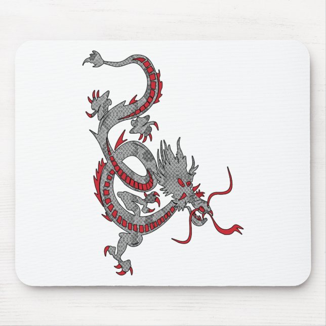 Chinesischer Neujahrsdrache Mousepad (Vorne)