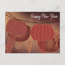 Chinesischer Neujahrskalender 2023 Feiertagspostkarte