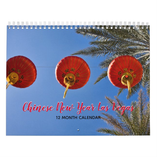 Chinesischer Neujahrskalender Las Vegas Kalender (Titelbild)