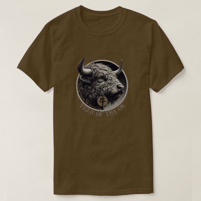 Chinesischer "Ox"-T - Shirt (Design vorne)