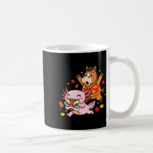 Chinesischer Pferd Axolotl Lustig Kinder Männer Fr Kaffeetasse