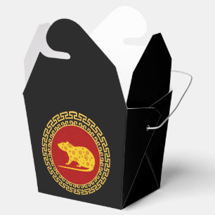 Chinesischer Rattenzauber Geschenkschachtel