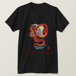 Chinesischer Roter Drache T-Shirt