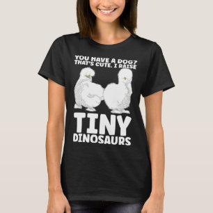 Chinesischer Seidenhuhn-Züchter Silky T-Shirt