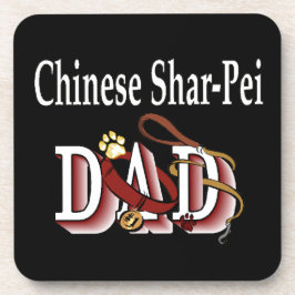 Chinesischer Shar-Pei-VATER Untersetzer