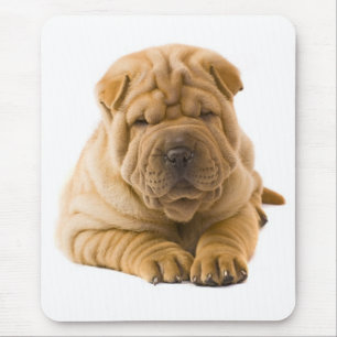 Chinesischer Shirsch Pei Welpe Hund Liebe Mousepad
