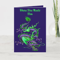 Chinesischer sich windender Drache, mythische Zeit