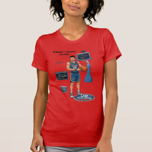 Chinesischer Softwareingenieur beim Basketballspie T-Shirt