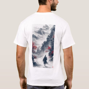 Chinesischer T - Shirt zum Anmalen der Tinte