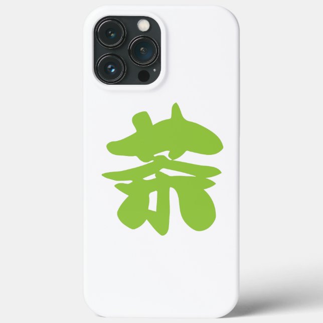 Chinesischer Tee aus Hanzi/Kanji Case-Mate iPhone Hülle (Rückseite)