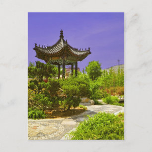 Chinesischer Tempel in China Postkarte
