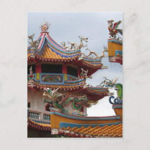 Chinesischer Tempel Postkarte
