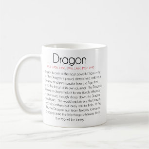 Chinesischer Tierkreis (Jahr des Drachen) 2 Tasse