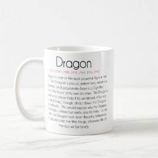 Chinesischer Tierkreis (Jahr des Drachen) 2 Tasse