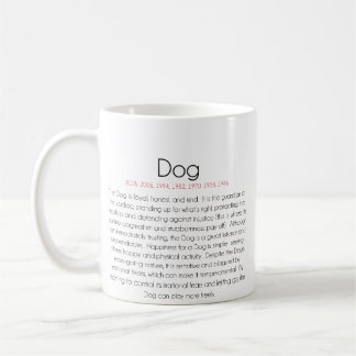 Chinesischer Tierkreis (Jahr des Hundes) 2 Tasse