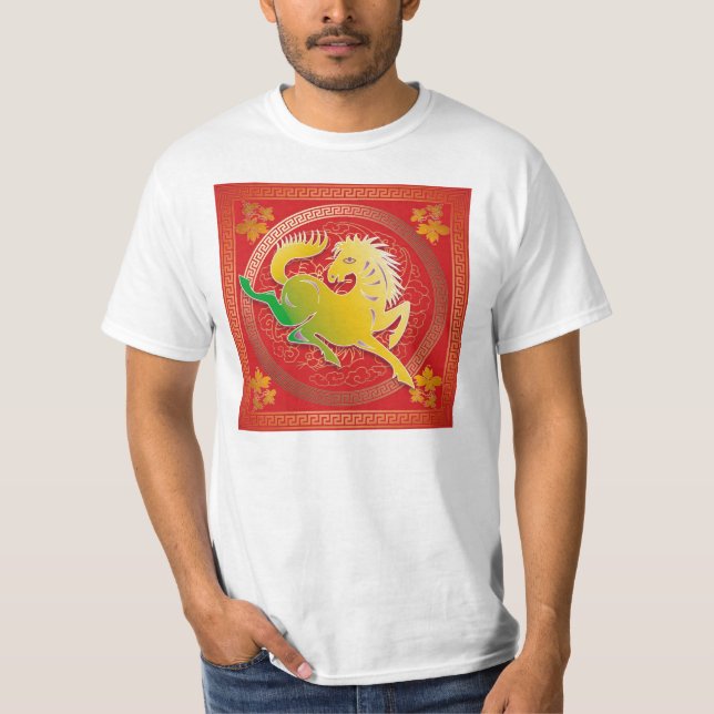 chinesischer Tierkreis T-Shirt (Vorderseite)