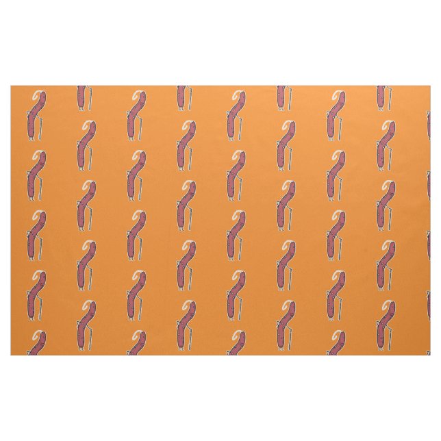 Chinesischer Trockenwurst, Fett Kantonesischer Lap Stoff (Fat Quarter (45,7 x 55,9 cm))