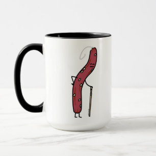 Chinesischer Trockenwurst, Fett Kantonesischer Lap Tasse