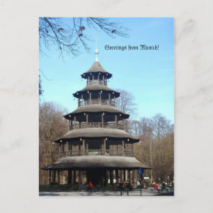 Chinesischer Turm Postkarte