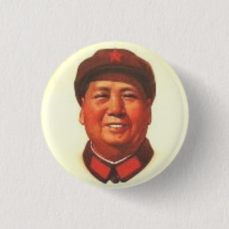 Chinesischer Vorsitzend-Mao- Zedongknopf Button